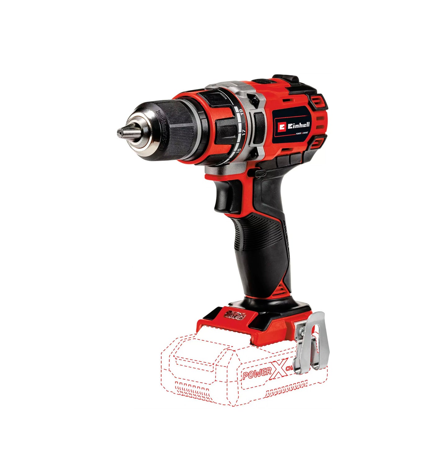 Berbequim de percussão 18 V 50 Nm Einhell TP-CD 18/50 Li BL-Solo