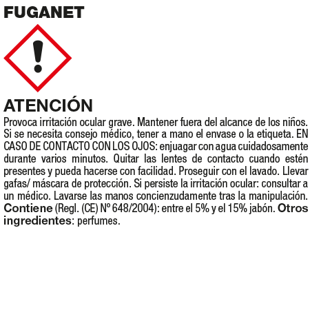 Fila FUGANET Spray de Limpeza de Articulações 750ml