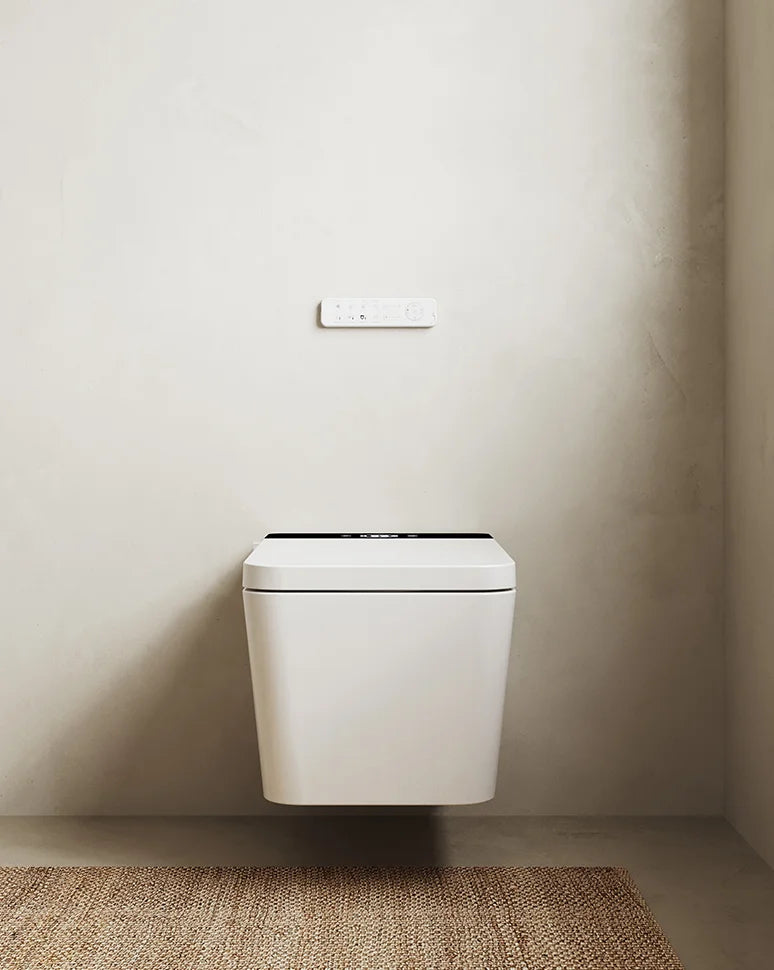 Sanita japonesa Mizubath com limpeza inteligente Mizubath Island Wall-Hung