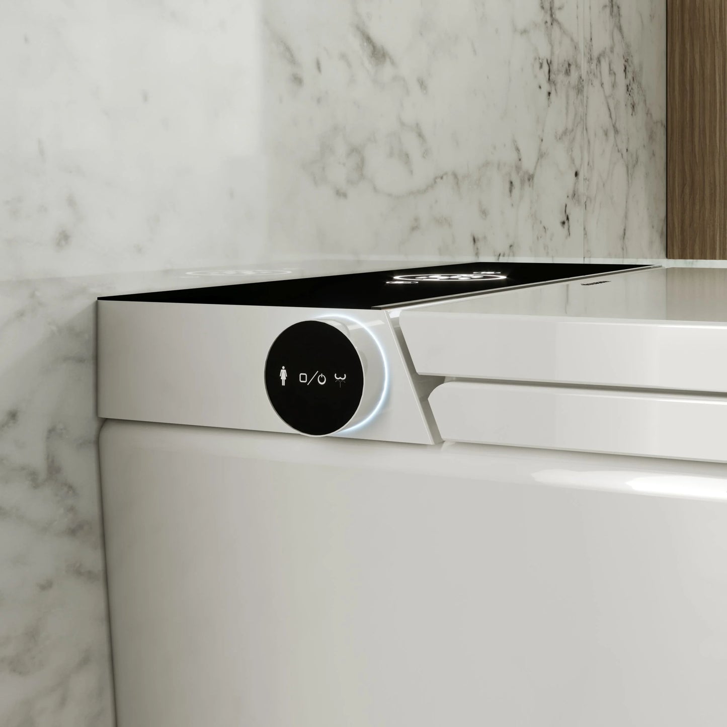 Sanita japonesa Mizubath com limpeza inteligente Mizubath Island Wall-Hung