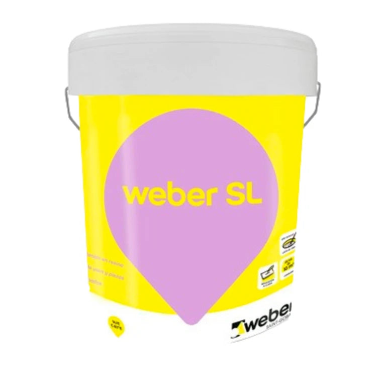 Resina de acabamento protetora à base de água Weber SL