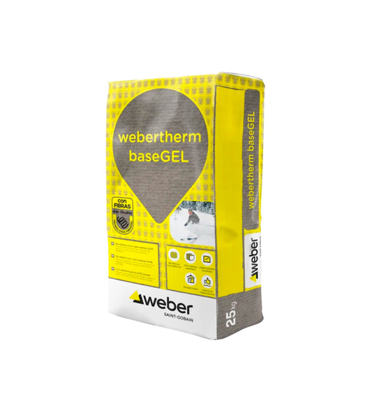Webertherm BASEGEL Gel adesivo regulador 2 em 1 para sistemas EIFS