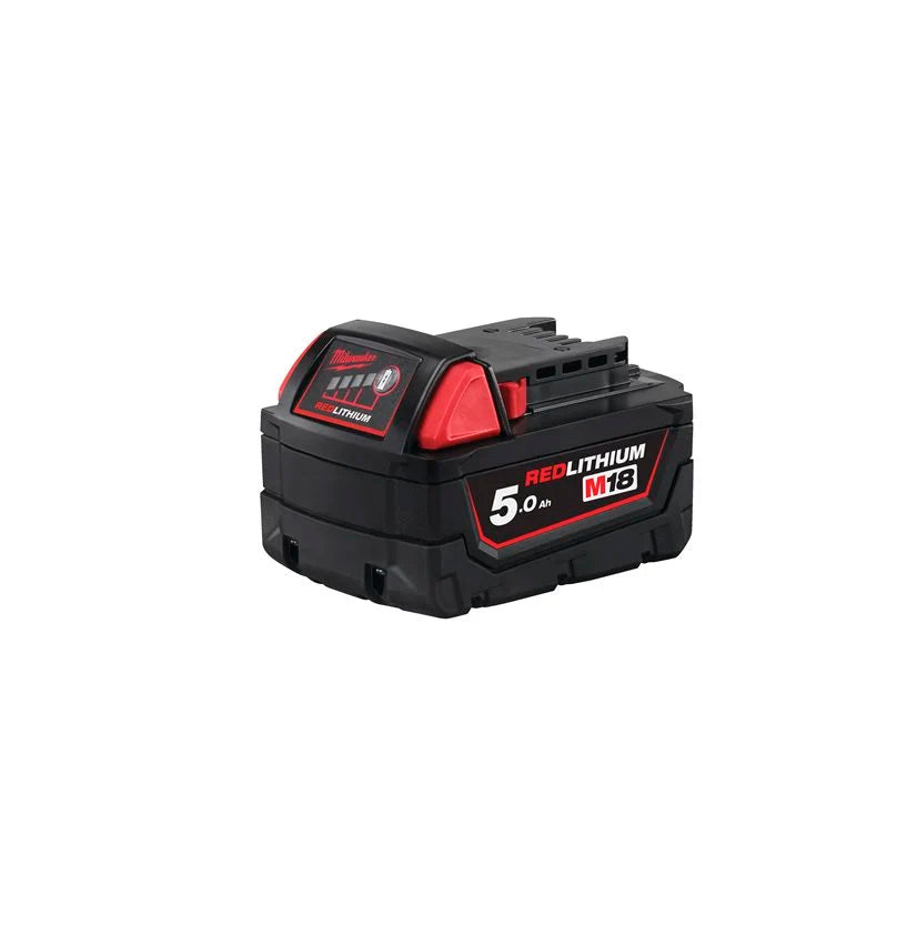 Powerpack 5 ferramentas + 2 baterias 5Ah + Carregador + Bolsa Milwaukee M18 BLCPP5A-502B
