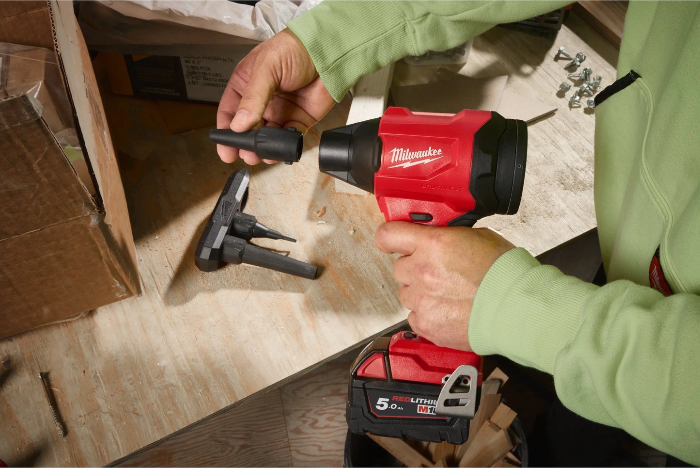 Soprador de alta velocidade M18 Milwaukee M18 BLHSB-0