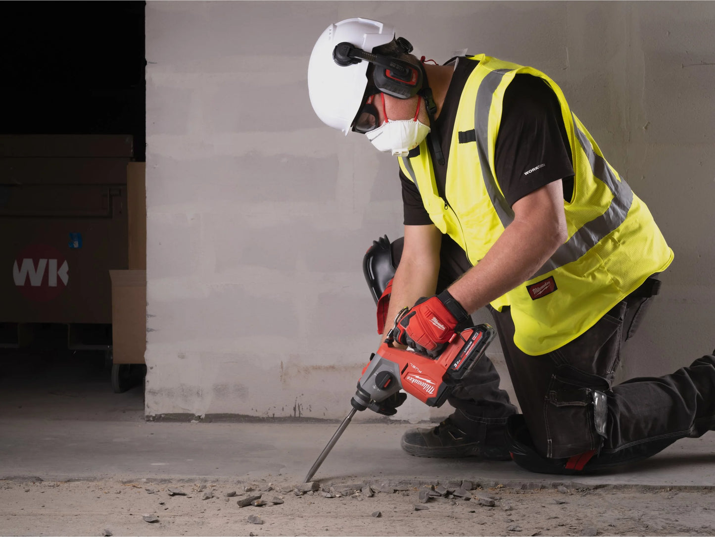 Martelo combinado SDS-Plus 16 mm M18 Fuel 1,7 J Milwaukee M18 FHAC16-0X
