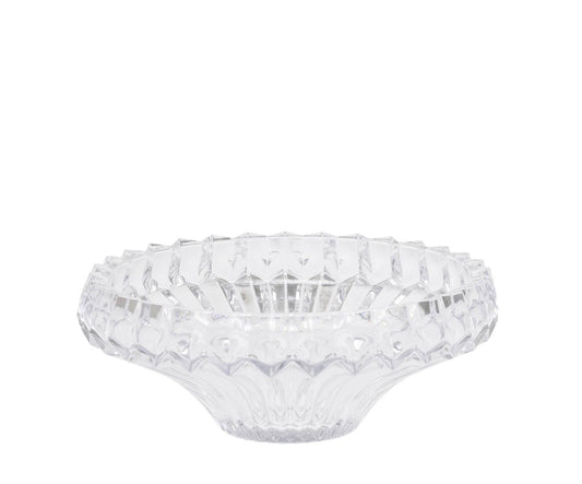 Fruteira clássica em cristal lapidado Ø31x12cm Andrea House