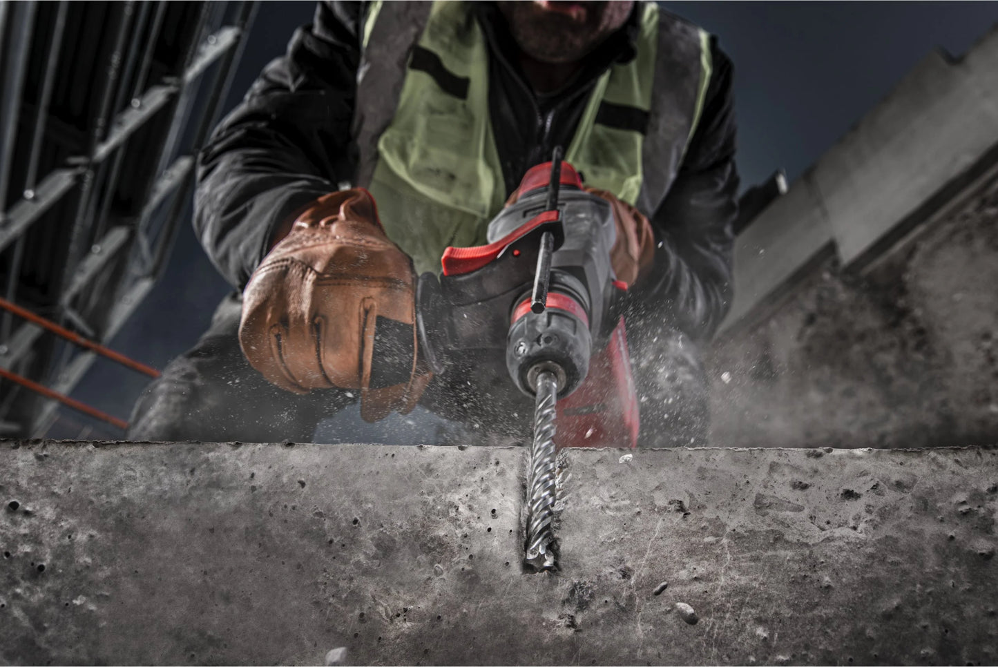 Caixa com 5 brocas SDS-PLUS MX4 Milwaukee