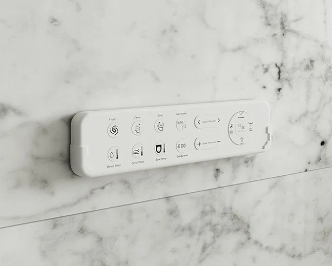 Sanita japonesa com limpeza inteligente Mizubath Rada Suelo Branco
