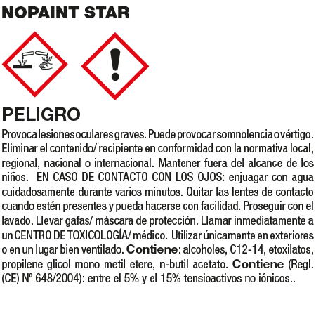 Botella Graffiti Cleaner 1L Fila NOPAINT STAR