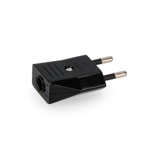 Pino 10 A, 250 V, 4 mm, preto, EDM, R40002