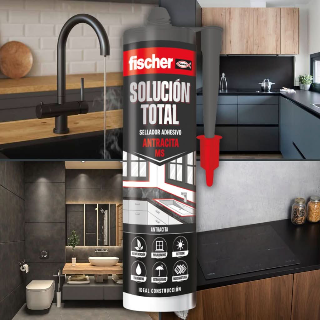 MS Adesivo Selante Cartucho Solução Total 290ml Fischer