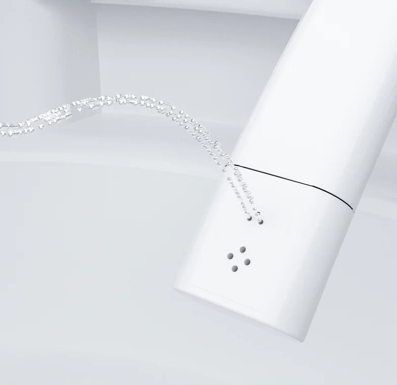 Sanita japonesa com limpeza inteligente Mizubath Rada Suelo Branco