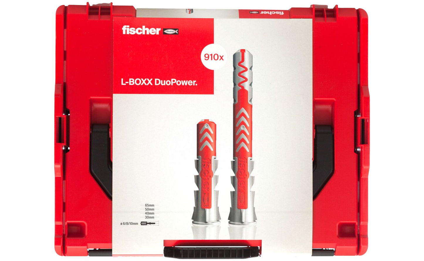 L-BOXX Sortido de buchas DuoPower 910 unidades Fischer