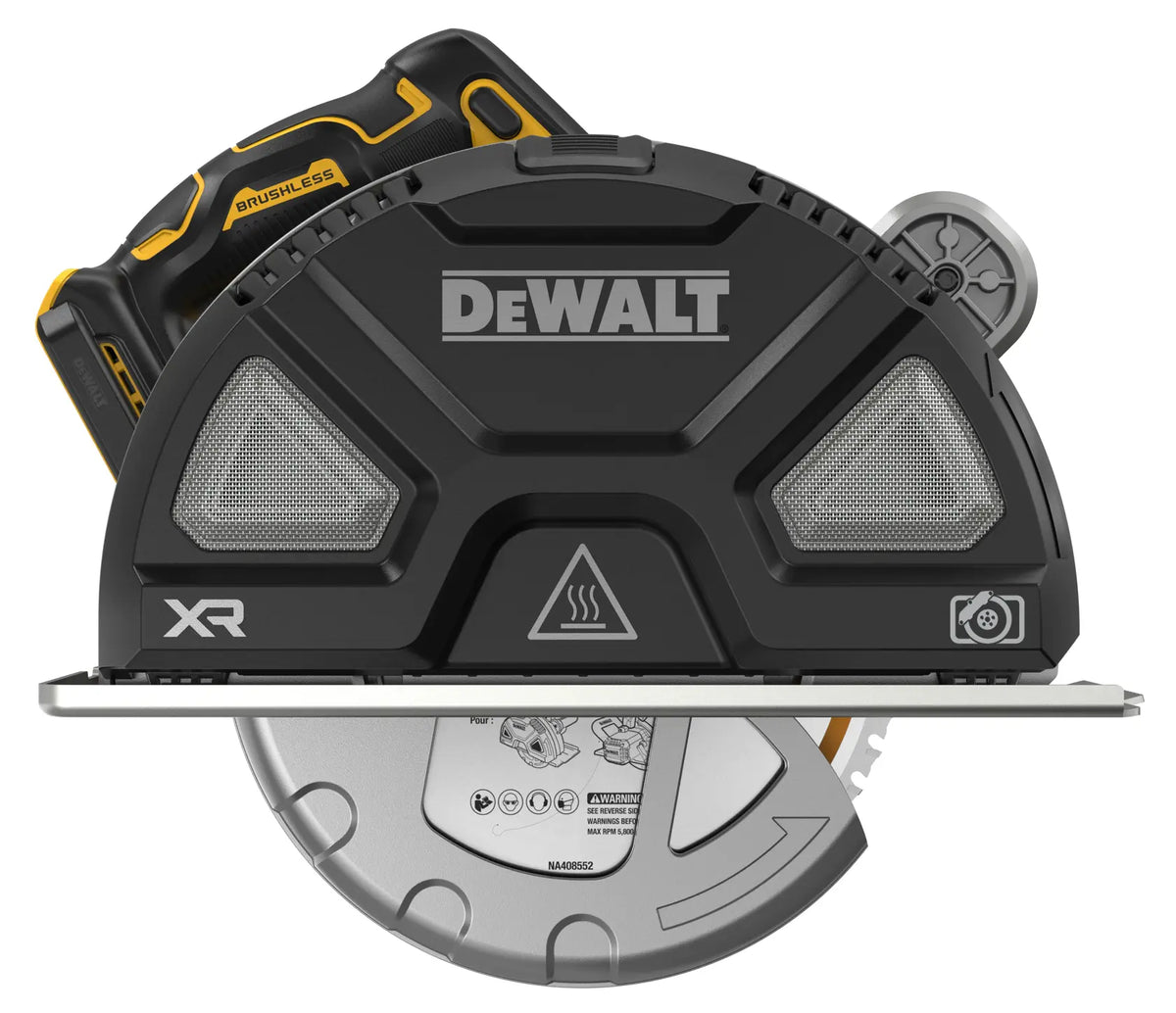 Sierra Circular XR 18V 184mm Corte Metal DeWalt DCS383N-XJ - Vista alternativa