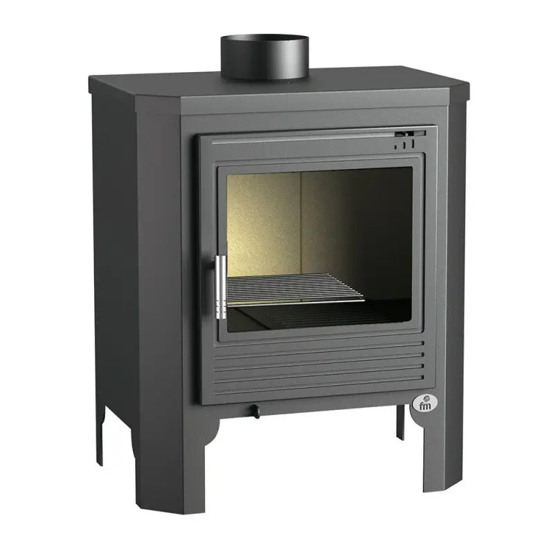 Estufa de lenha frontal 57x40x71,7 cm EDM