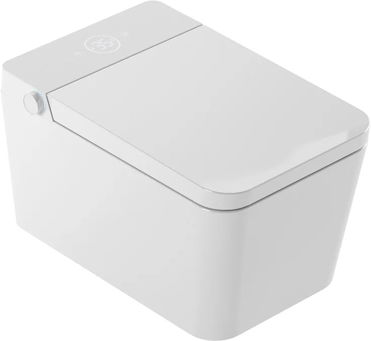 Sanita japonesa Mizubath com limpeza inteligente Mizubath Island Wall-Hung Branco