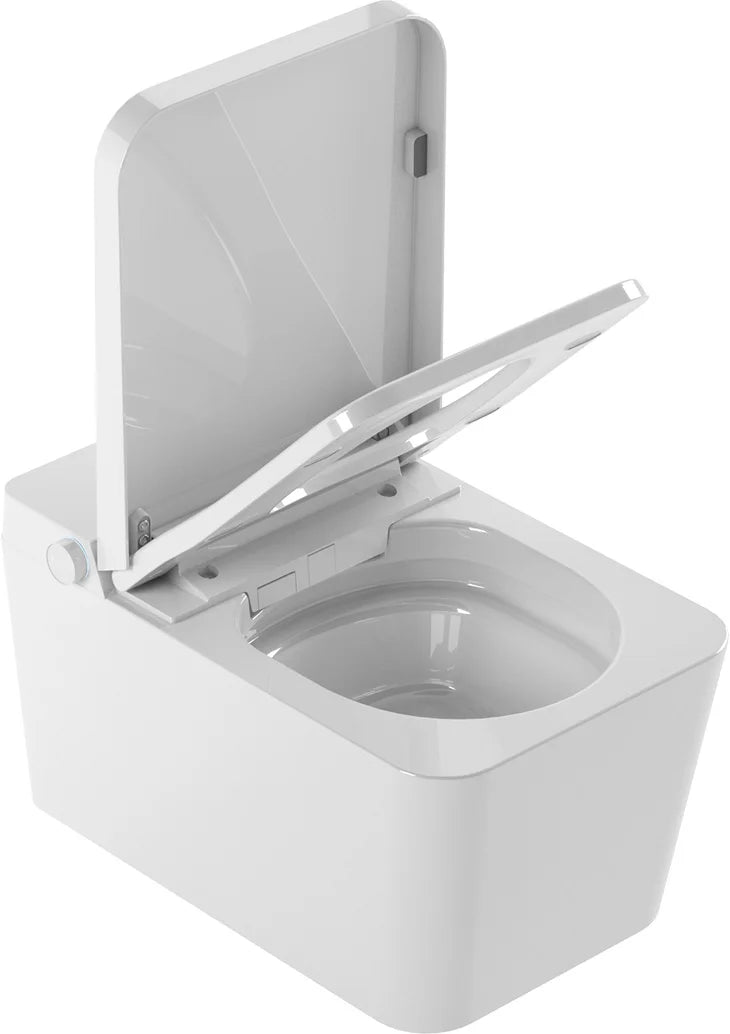 Sanita japonesa Mizubath com limpeza inteligente Mizubath Island Wall-Hung Branco