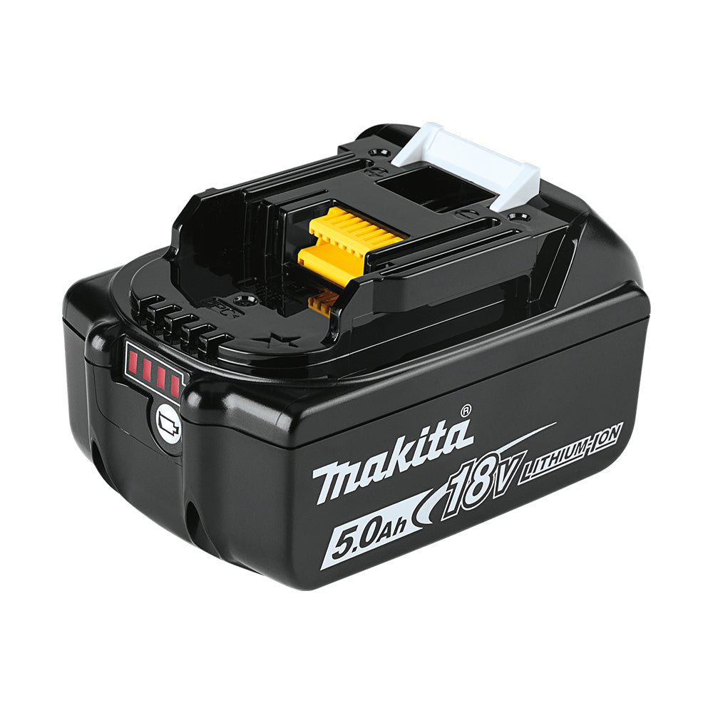 Mini moinho 18V com 2 baterias 5Ah + Carregador + Estojo Makita DGA504RTJ