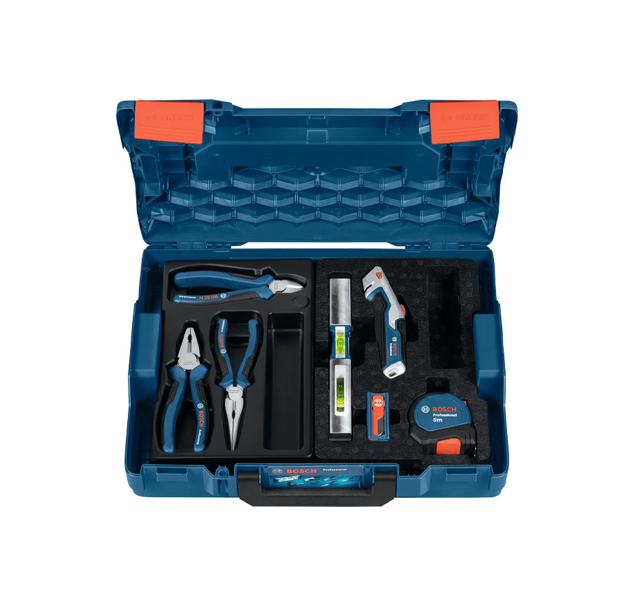 Conjunto de 16 ferramentas manuais com mala Pro Bosch