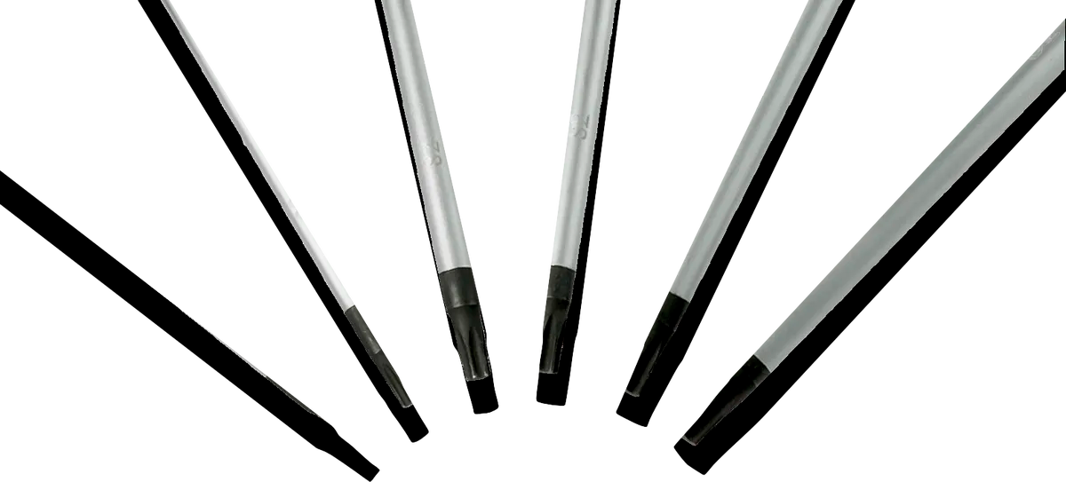 Conjunto de 6 chaves de fendas SL/PH PRO Bosch