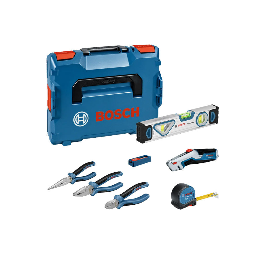 Conjunto de 16 ferramentas manuais com mala Pro Bosch