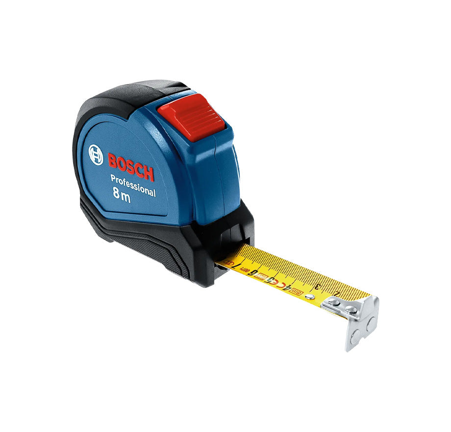 Flexómetro Pro Bosch de 8 m com bloqueio automático