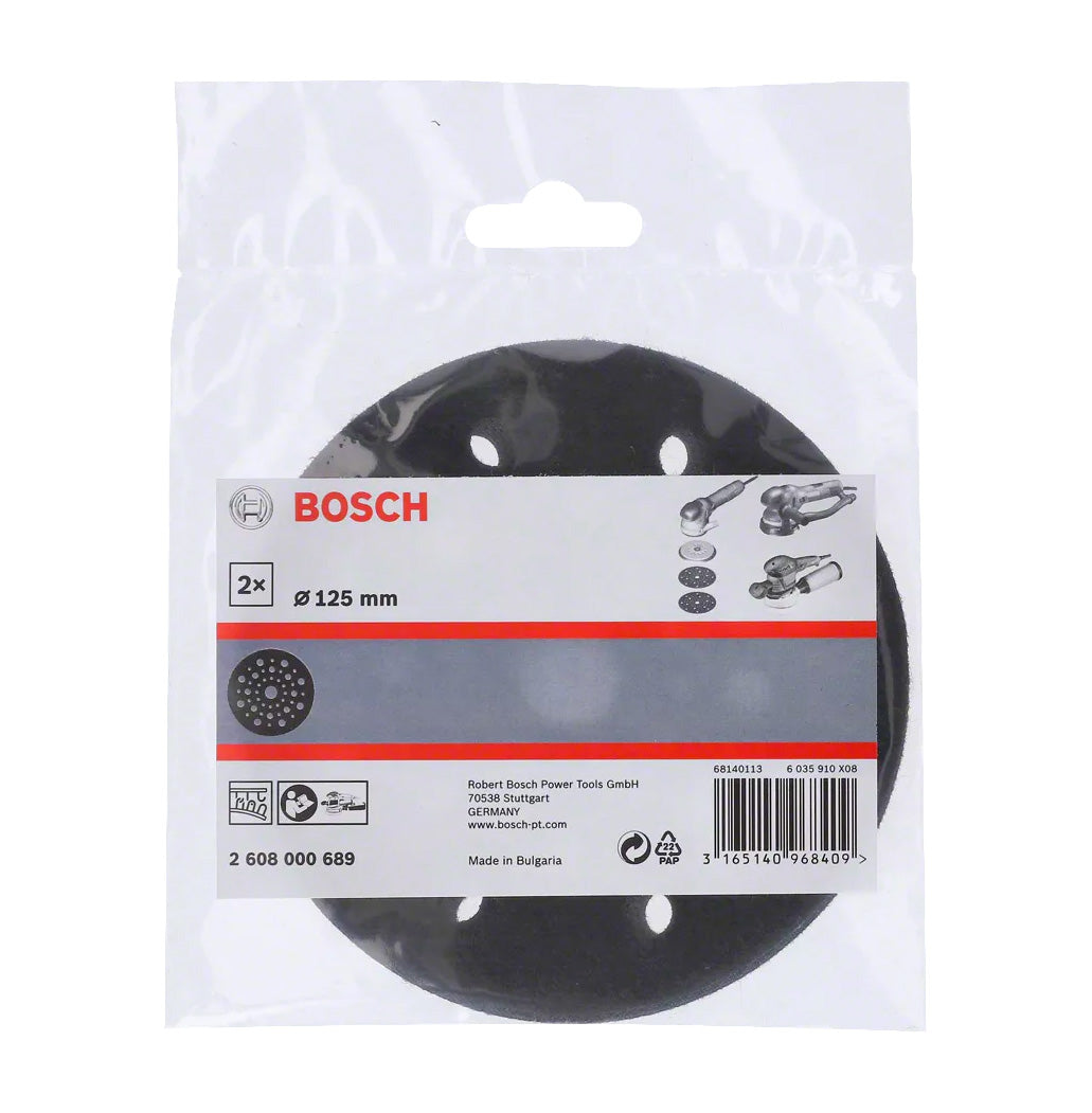 Protetor de placa para lixadora excêntrica Bosch 2 unid.