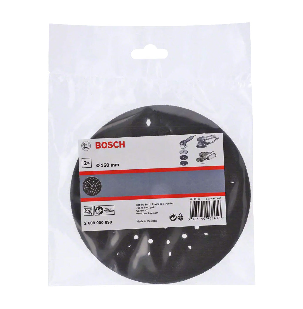 Protetor de placa para lixadora excêntrica Bosch 2 unid.