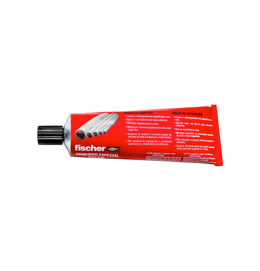 Tubo de cola em PVC de 125 ml Fischer