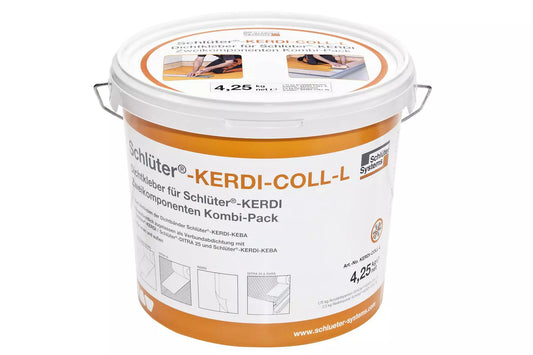 Adesivo impermeável bicomponente 4,25 kg Schlüter-KERDI-COLL