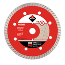Disco diamantado Grés de porcelana Turbo -TCR 115mm PRO Rubi