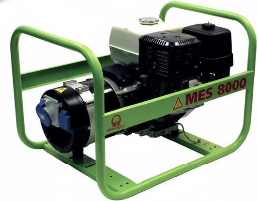 Gerador a gasolina 230V 50Hz MES8000 Pramac