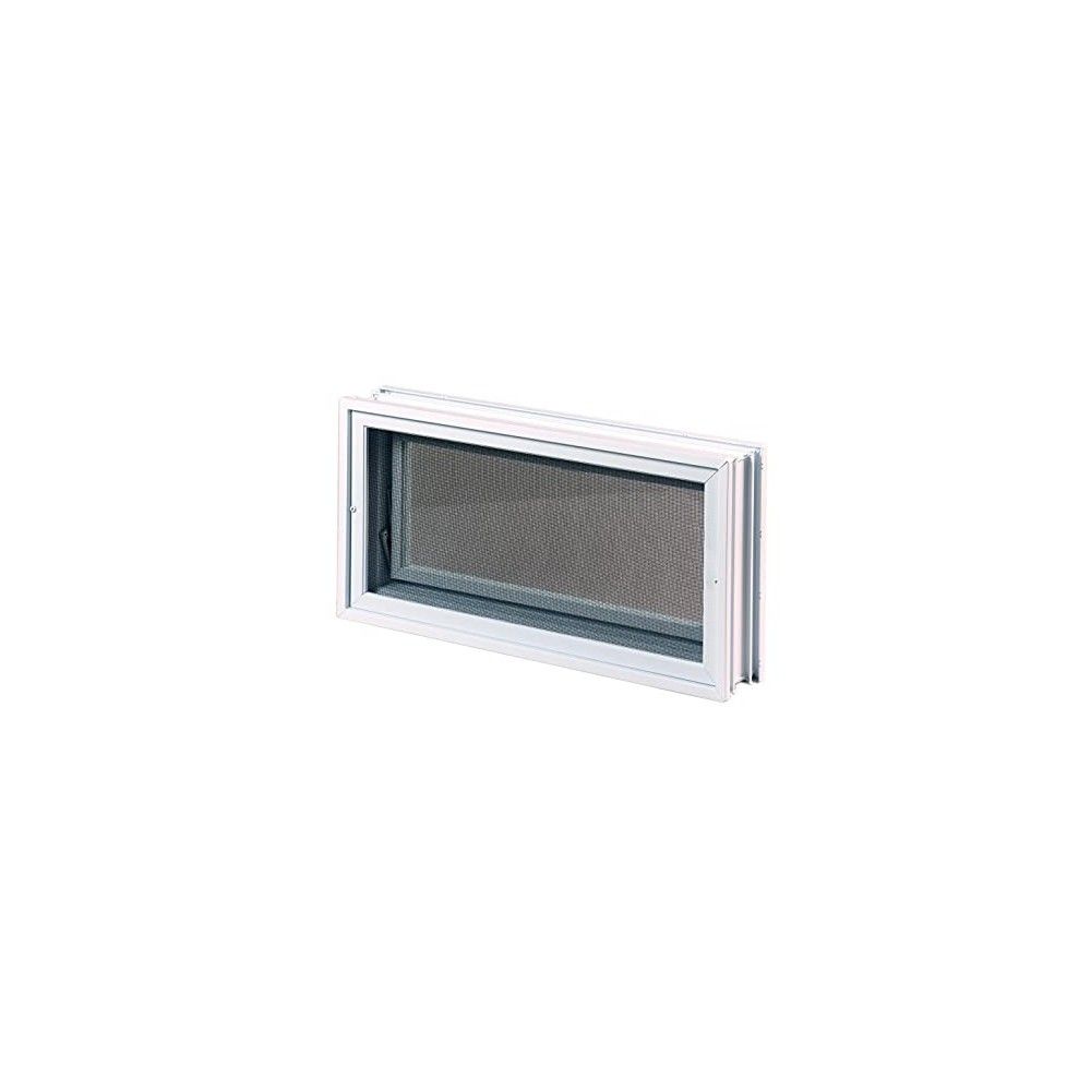 Grelha de ventilação com rede mosquiteira 38x19cm Vitra Domo